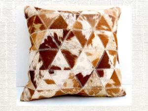 Geometric Patchwork Velvet Cushion Cover