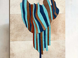 Modern Abstract Striped Canvas Wall Art