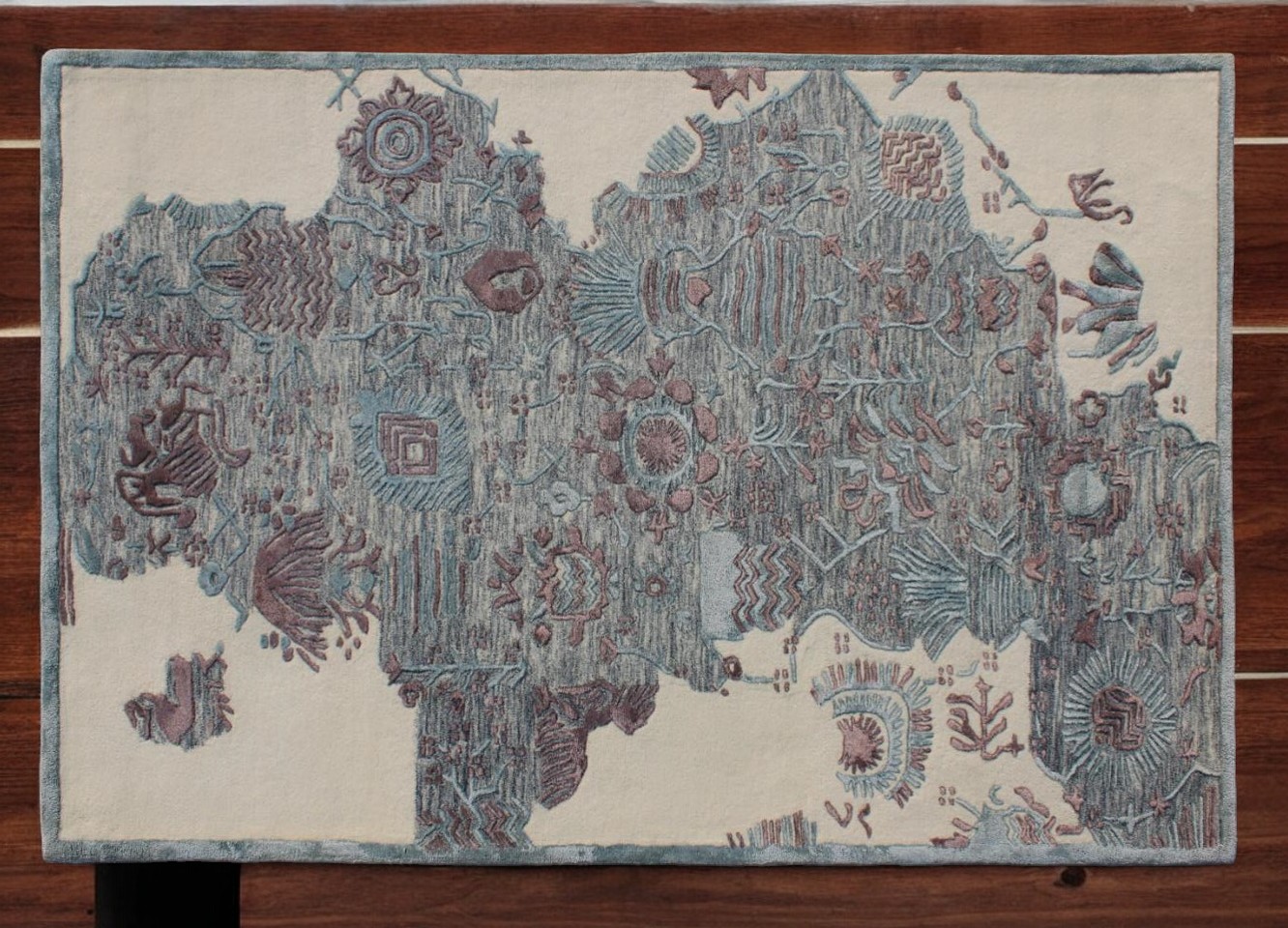 Botanical Floral Hand Tufted Rug