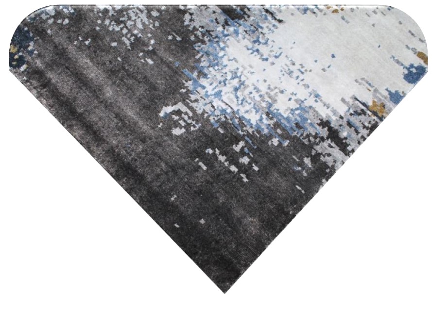 Artisan Hand-Knotted Designer Rug - Image 2