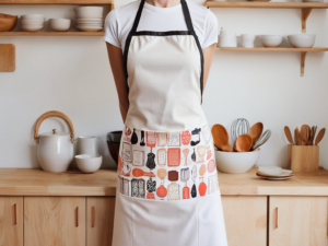 Cotton cooking apron