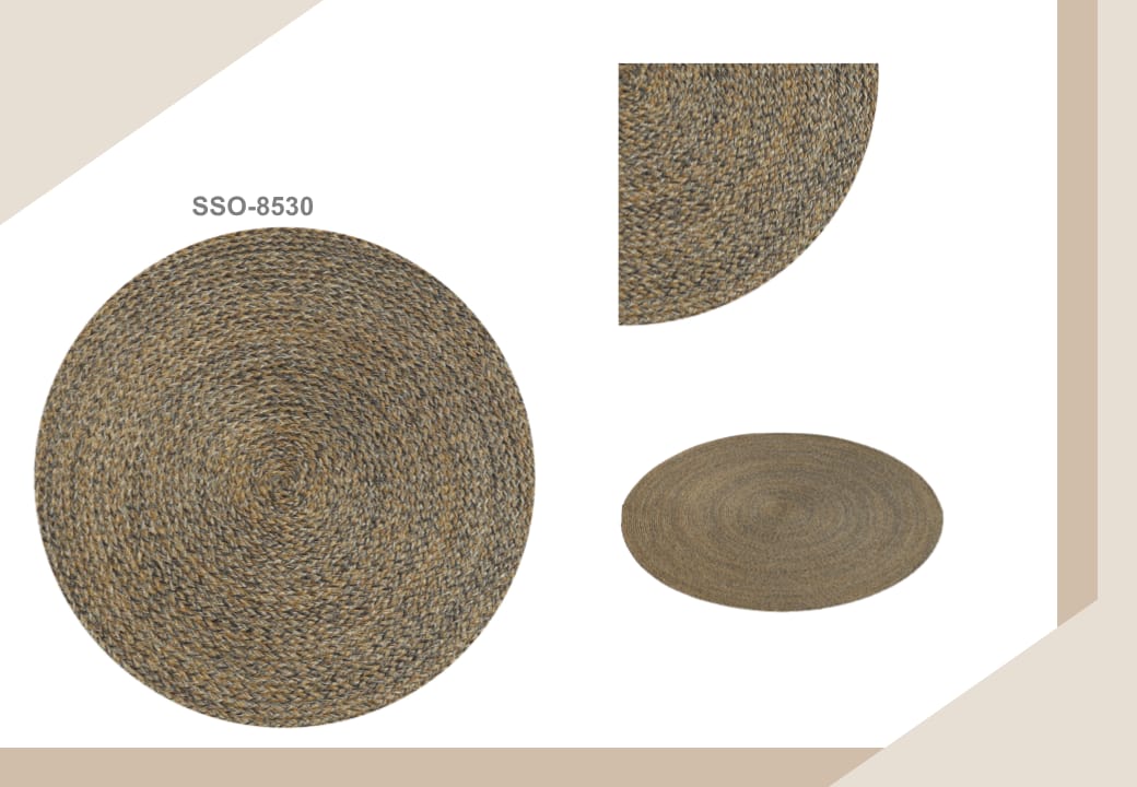 Natural Braided Sisal Rug