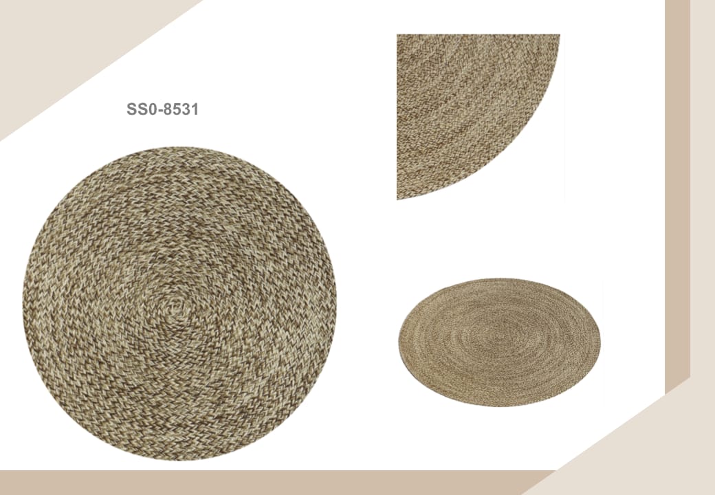 Premium Braided Sisal Area Rug