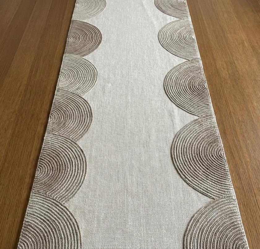 Embroidered Table Runner