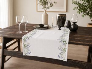 Embroidered Table Runner