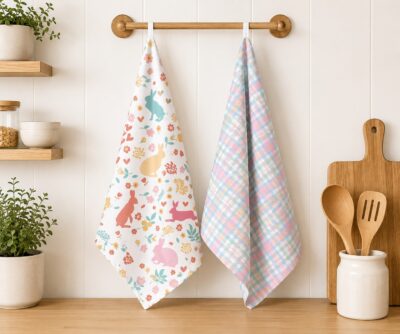 Bunny Dish Towels