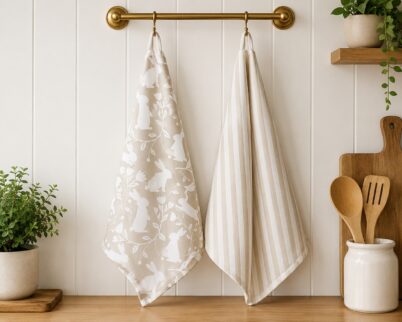 Bunny Kitchen Towels