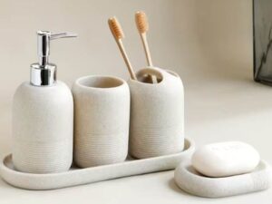 Modern Stone Bathroom Accessories