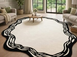 hand-tufted rug