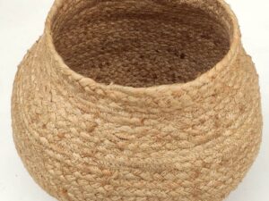 Natural Jute Pot Cover & Storage Basket