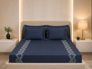 Navy Blue Bedsheet