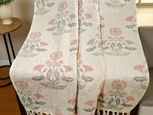 Floral Throw Blanket