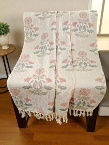 Floral Throw Blanket