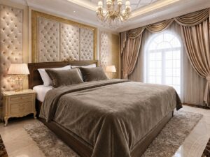 Premium Taupe Flannel Bed Blanket